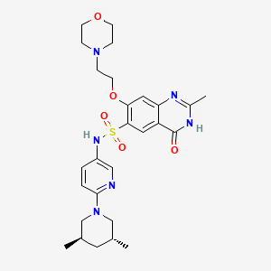 molecular formula C27H36N6O5S B12371826 CK-963 