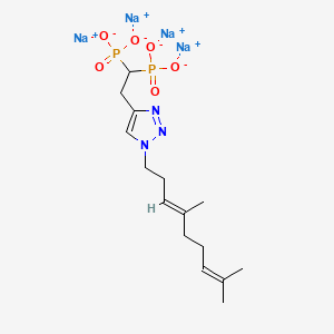 molecular formula C15H23N3Na4O6P2 B12371844 VSW1198 