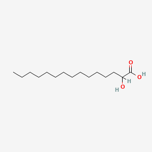 molecular formula C15H30O3 B1237189 2-Hydroxypentadecanoic acid CAS No. 2507-54-2