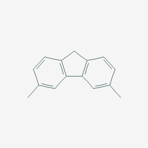 molecular formula C15H14 B123720 3,6-dimethyl-9H-fluorene CAS No. 7495-37-6