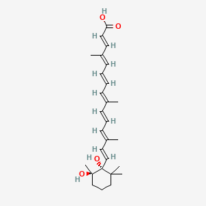 molecular formula C27H38O4 B1237201 Azafrin CAS No. 507-61-9