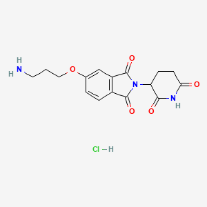 Thalidomide-5-O-C3-NH2 hydrochloride