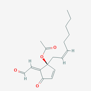 molecular formula C17H22O4 B1237207 clavirin I 