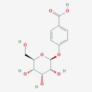 molecular formula C13H16O8 B12372174 Pseudolaroside A 