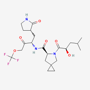 molecular formula C22H32F3N3O6 B12372183 CMX990 