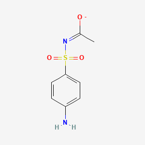 Acetyl[(4-aminophenyl)sulfonyl]azanide