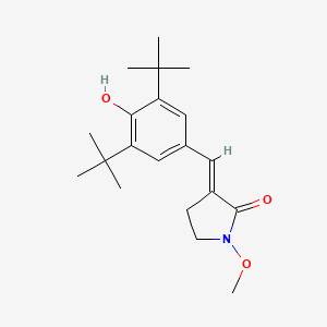 N-Methoxy-3-(3,5-di-tert-butyl-4-hydroxybenzylidene)-2-pyrrolidone