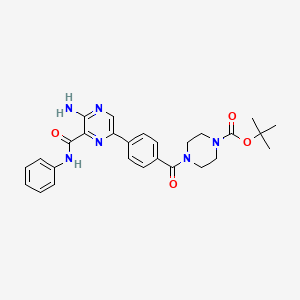 molecular formula C27H30N6O4 B12372305 ATR-IN-30 