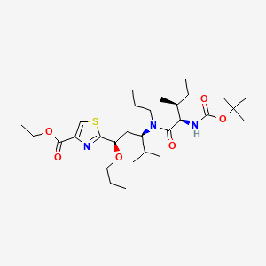 molecular formula C29H51N3O6S B12372374 TAM558 intermediate-3 