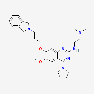 molecular formula C28H38N6O2 B12372420 MS8535 
