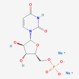 molecular formula C₉H₁₁N₂Na₂O₉P B123727 5'-Uridylic acid, disodium salt CAS No. 3387-36-8