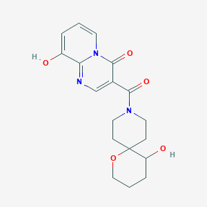 molecular formula C18H21N3O5 B12372763 MBL-IN-3 