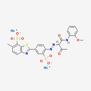 molecular formula C25H20N4Na2O9S3 B12372912 C.I. Direct yellow 27 