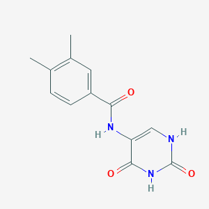 molecular formula C13H13N3O3 B12373039 CK2-IN-10 
