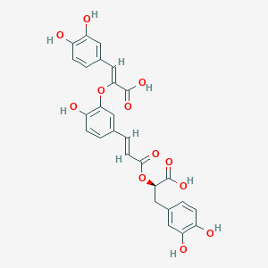 molecular formula C27H22O12 B12373150 Salvianolic acid H 