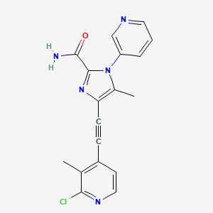 molecular formula C18H14ClN5O B12373152 RO-275 