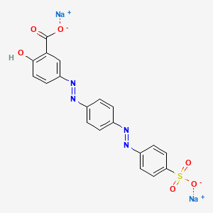 molecular formula C19H12N4Na2O6S B12373227 Mordant Orange 6 