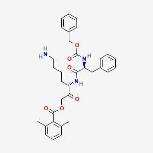 molecular formula C33H39N3O6 B12373234 GB111-NH2 