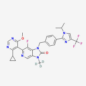 molecular formula C29H27F4N7O2 B12373241 Usp1-IN-8 