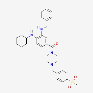 molecular formula C32H40N4O3S B12373270 Ferroptosis-IN-7 