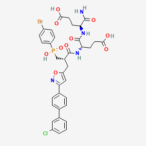 molecular formula C35H35BrClN4O10P B12373314 (2R)-RXP470.1 