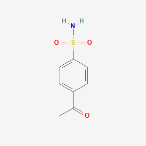 molecular formula C8H9NO3S B123734 4-Acetylbenzenesulfonamide CAS No. 1565-17-9