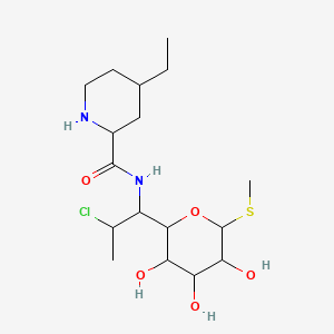 molecular formula C17H31ClN2O5S B1237343 Pirlimycin 