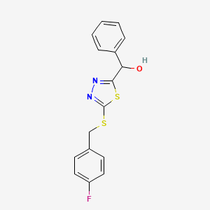molecular formula C16H13FN2OS2 B12373441 T3SS-IN-3 