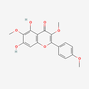 molecular formula C18H16O7 B1237347 Santin CAS No. 27782-63-4