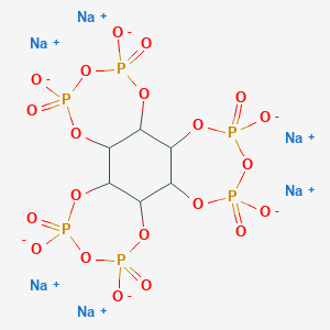 molecular formula C₆H₆Na₆O₂₁P₆ B123736 ITTP Hexasodium Salt CAS No. 23103-35-7