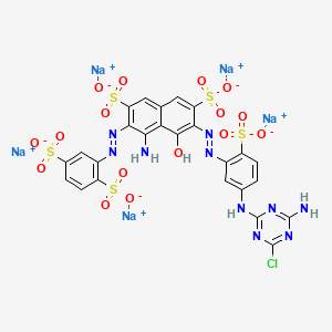 molecular formula C25H14ClN10Na5O16S5 B12373802 Reactive Black 39 