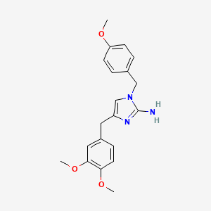 molecular formula C20H23N3O3 B1237383 Isonaamine C 