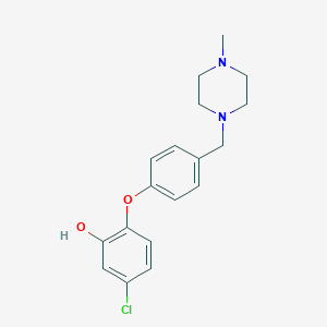 molecular formula C18H21ClN2O2 B12373849 TgENR-IN-1 
