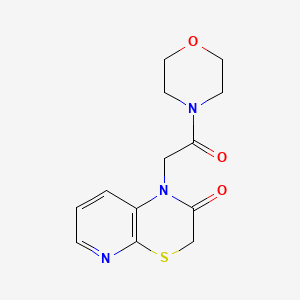 1-[2-(4-Morpholinyl)-2-oxoethyl]-2-pyrido[2,3-b][1,4]thiazinone