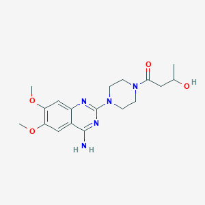 molecular formula C18H25N5O4 B012374 Neldazosin CAS No. 109713-79-3