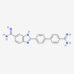 2-(4'-Amidinobiphenyl-4-YL)-1H-benzimidazole-5-amidine