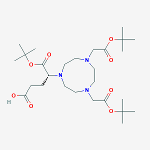 molecular formula C27H49N3O8 B12374049 (R)-NODAGA-tris(t-Bu ester) 