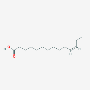 molecular formula C14H26O2 B1237407 cis-Tetradec-11-enoic acid 