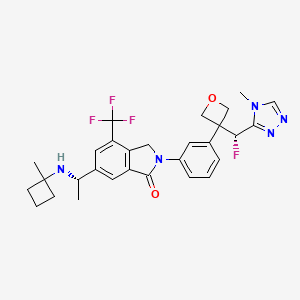 molecular formula C29H31F4N5O2 B12374087 Cbl-b-IN-7 
