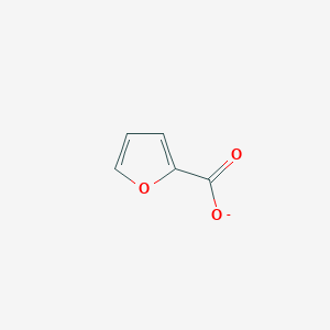 molecular formula C5H3O3- B1237412 furan-2-carboxylate 