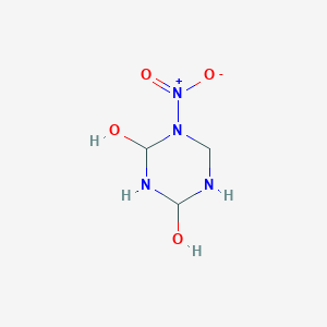 1-Nitro-1,3,5-triazinane-2,4-diol