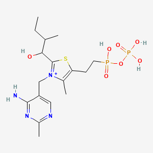 2-Methyl-1-hydroxybutylthiamine diphosphate