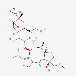 molecular formula C33H50O11 B1237419 Cotylenin A CAS No. 12708-37-1