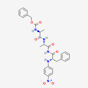 Benzyloxycarbonylalanyl-alanyl-phenylalanine-4-nitroanilide