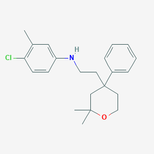 molecular formula C22H28ClNO B12374271 Icmt-IN-37 