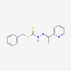 molecular formula C15H15N3S2 B12374298 Hapsbc CAS No. 26158-47-4
