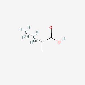 DL-2-Methylbutyric acid-13C2