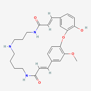 molecular formula C26H31N3O5 B1237447 Codonocarpine 