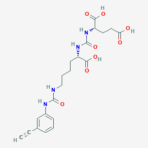 molecular formula C21H26N4O8 B12374476 PSMA binder-1 
