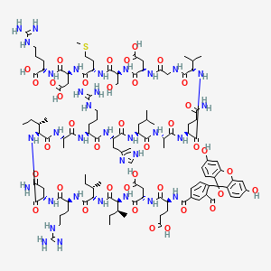 molecular formula C116H171N33O38S B12374485 Bid BH3 (80-99), FAM labeled 